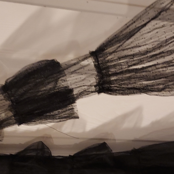 NWOT Women's Shein Black Mesh Lace Dress Size M - Picture 3 of 8